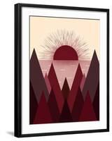 Rise-null-Framed Art Print