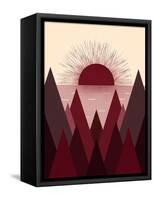 Rise-null-Framed Stretched Canvas