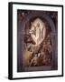 Risen Christ Appears to His Faithful-Alessandro Franchi-Framed Art Print