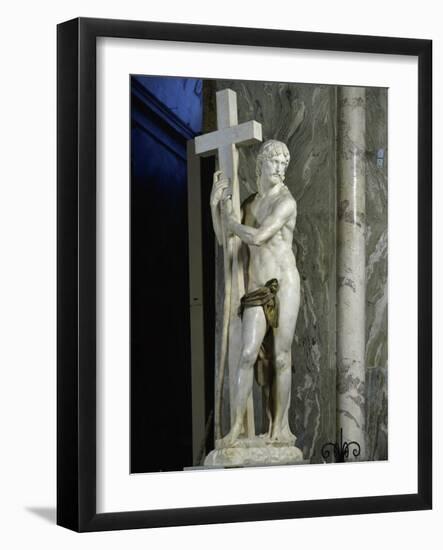 Risen Christ-Michelangelo Buonarroti-Framed Giclee Print