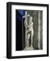 Risen Christ-Michelangelo Buonarroti-Framed Premium Giclee Print