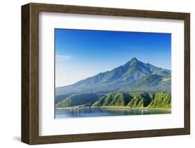 Rishiri Island, Rishiri San (mountain), Hokkaido, Japan-Christian Kober-Framed Photographic Print