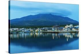 Rishiri island, Rishiri town harbour, Hokkaido, Japan-Christian Kober-Stretched Canvas