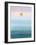 Rising and Setting Crop-Danhui Nai-Framed Art Print