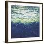 Rising Indigo Sea-Margaret Juul-Framed Art Print