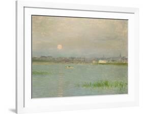 Rising Moon, Galway Harbour-Walter Frederick Osborne-Framed Giclee Print