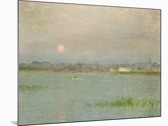 Rising Moon, Galway Harbour-Walter Frederick Osborne-Mounted Giclee Print