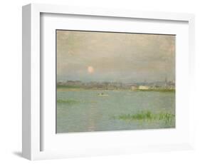 Rising Moon, Galway Harbour-Walter Frederick Osborne-Framed Giclee Print