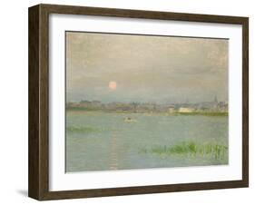 Rising Moon, Galway Harbour-Walter Frederick Osborne-Framed Giclee Print