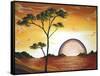 Rising Moon-Megan Aroon Duncanson-Framed Stretched Canvas