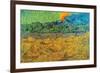 Rising Moon-Vincent van Gogh-Framed Art Print