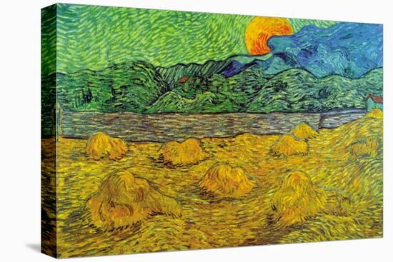 Rising Moon-Vincent van Gogh-Stretched Canvas