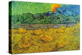 Rising Moon-Vincent van Gogh-Stretched Canvas