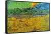 Rising Moon-Vincent van Gogh-Framed Stretched Canvas