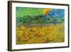 Rising Moon-Vincent van Gogh-Framed Art Print