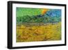 Rising Moon-Vincent van Gogh-Framed Premium Giclee Print