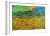 Rising Moon-Vincent van Gogh-Framed Premium Giclee Print