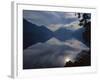 Rising Run Reflects in Lake Crecent, Olympic National Park, Washington, USA-Jerry Ginsberg-Framed Photographic Print