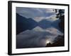 Rising Run Reflects in Lake Crecent, Olympic National Park, Washington, USA-Jerry Ginsberg-Framed Photographic Print