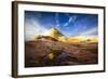 Rising Sandstone Monolith-eTrayne-Framed Photographic Print