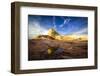 Rising Sandstone Monolith-eTrayne-Framed Photographic Print