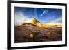 Rising Sandstone Monolith-eTrayne-Framed Photographic Print