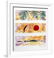 Rising Sun - Falling Coconut-Bill Beckley-Framed Collectable Print