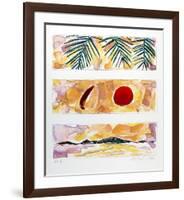 Rising Sun - Falling Coconut-Bill Beckley-Framed Collectable Print