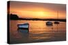 Rising sun in Tregastel, Brittany (Cote de granit rose). 2009-Gilles Targat-Stretched Canvas