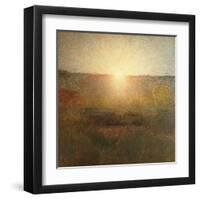 Rising Sun-Giuseppe Pellizza da Volpedo-Framed Art Print