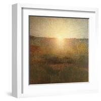 Rising Sun-Giuseppe Pellizza da Volpedo-Framed Art Print