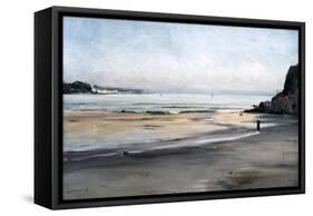 Rising Tide on Saturday Morning, 1876-Emmanuel Lansyer-Framed Stretched Canvas