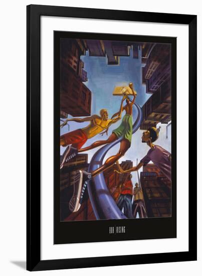 Rising-BUA-Framed Art Print