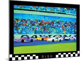 Risk: Auto Racing-Richard M^ Swiatlowski-Mounted Art Print