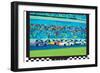 Risk - Auto Racing-Unknown Unknown-Framed Art Print