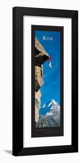 RISK - Cliffhanger-Unknown Unknown-Framed Photo