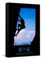 Risk-null-Framed Stretched Canvas