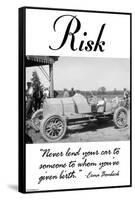 Risk-Wilbur Pierce-Framed Stretched Canvas