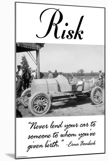 Risk-Wilbur Pierce-Mounted Art Print