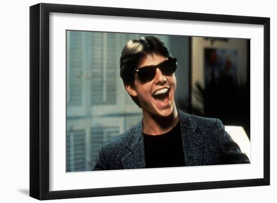 Risky Business, Tom Cruise, 1983-null-Framed Photo