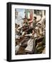 Risorgimento: the Five Days of Milan (Cinque Giornate Di Milano) (18-22 March 1848): it is One of T-Tancredi Scarpelli-Framed Giclee Print