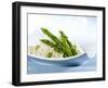 Risotto with Green Asparagus-null-Framed Photographic Print