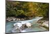 Rissbach creek in Karwendel range, Austria, Tyrol.-Martin Zwick-Mounted Photographic Print