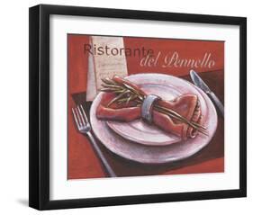 Ristorante Del Pennello-Bjoern Baar-Framed Art Print