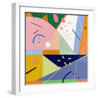 Risus-Hyunah Kim-Framed Art Print