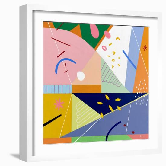 Risus-Hyunah Kim-Framed Art Print