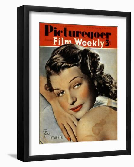 Rita Hayworth (1918-198), American Actress, 1941-null-Framed Giclee Print