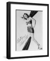 Rita Hayworth (1918-198), American Actress, C1940S-null-Framed Giclee Print