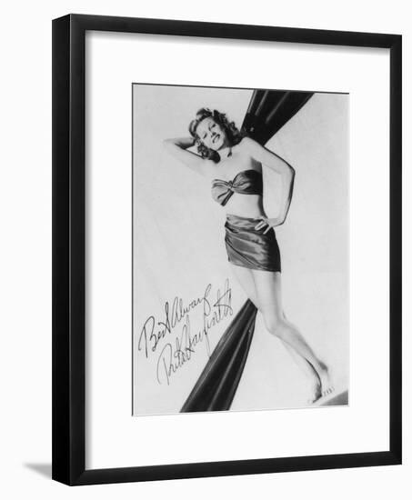 Rita Hayworth (1918-198), American Actress, C1940S-null-Framed Giclee Print