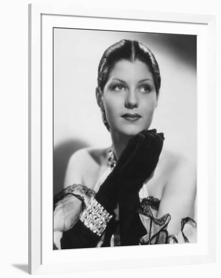Rita Hayworth, 1935-null-Framed Photographic Print